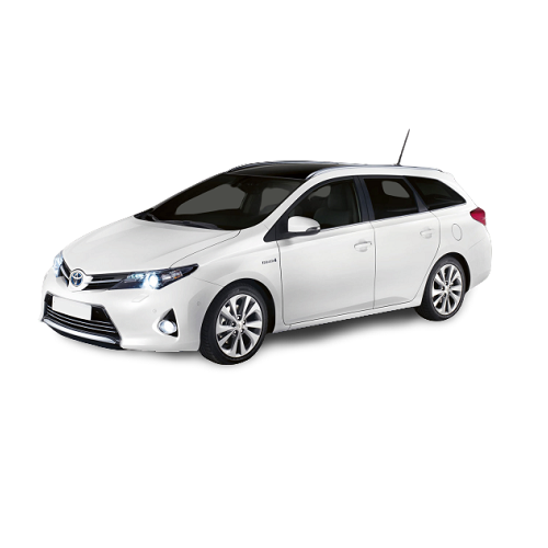 Eco-friendly Toyota Auris Hybrid for efficient city driving